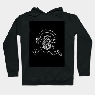 Skeleton Man Out on the Town Hoodie